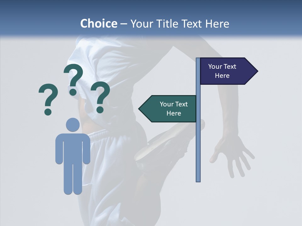 Exercise B Boy Acrobat PowerPoint Template