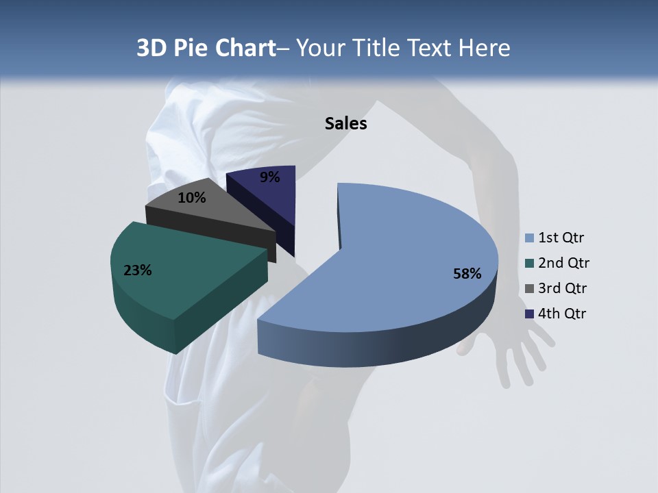 Exercise B Boy Acrobat PowerPoint Template