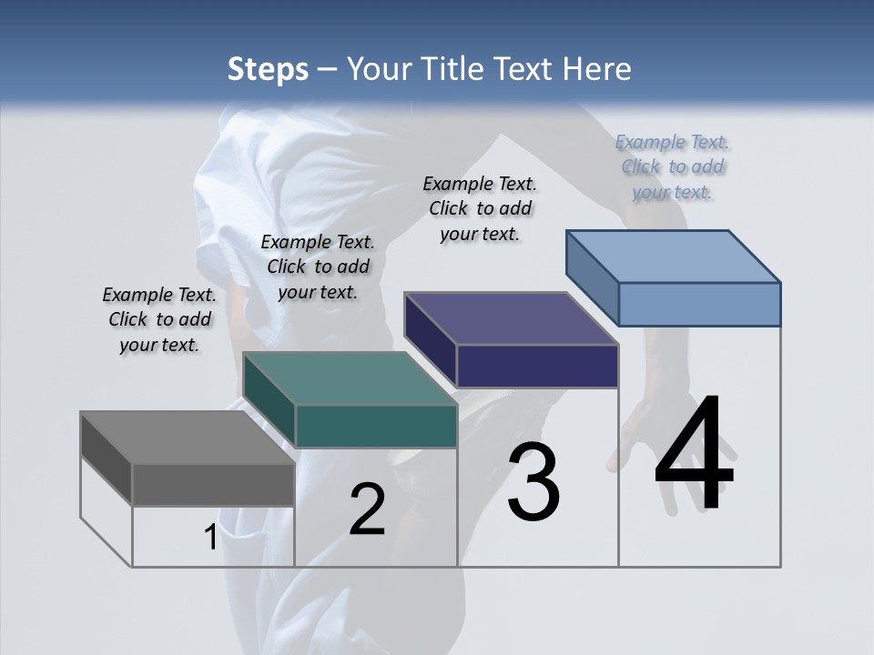 Exercise B Boy Acrobat PowerPoint Template