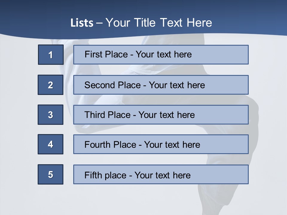 Nightlife Style Performer PowerPoint Template