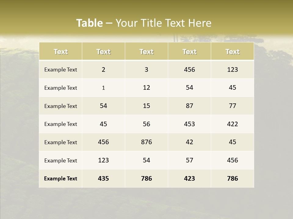 Morning Hill Inspiring PowerPoint Template