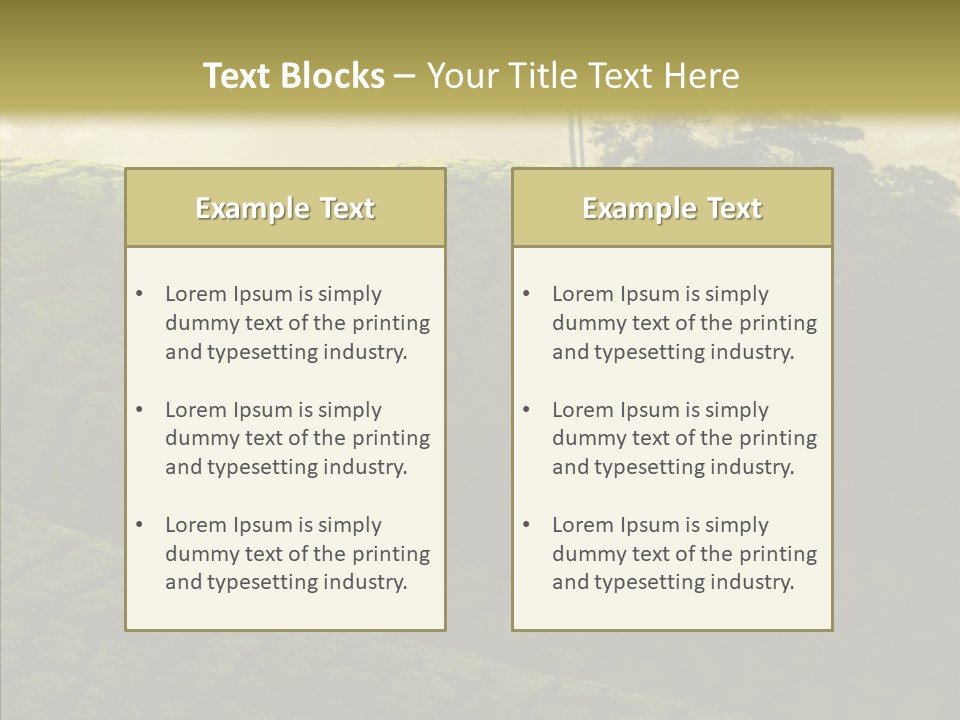 Morning Hill Inspiring PowerPoint Template