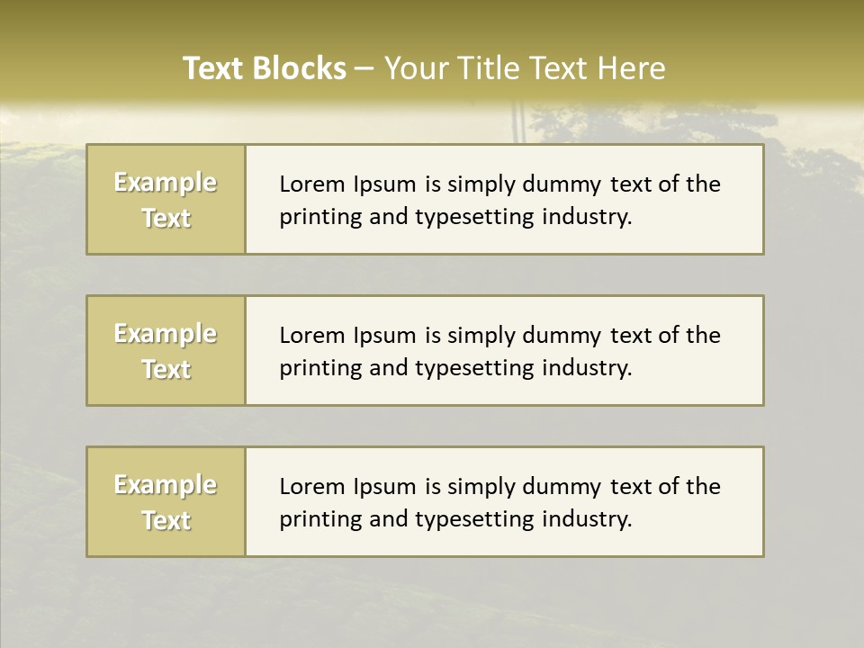 Morning Hill Inspiring PowerPoint Template