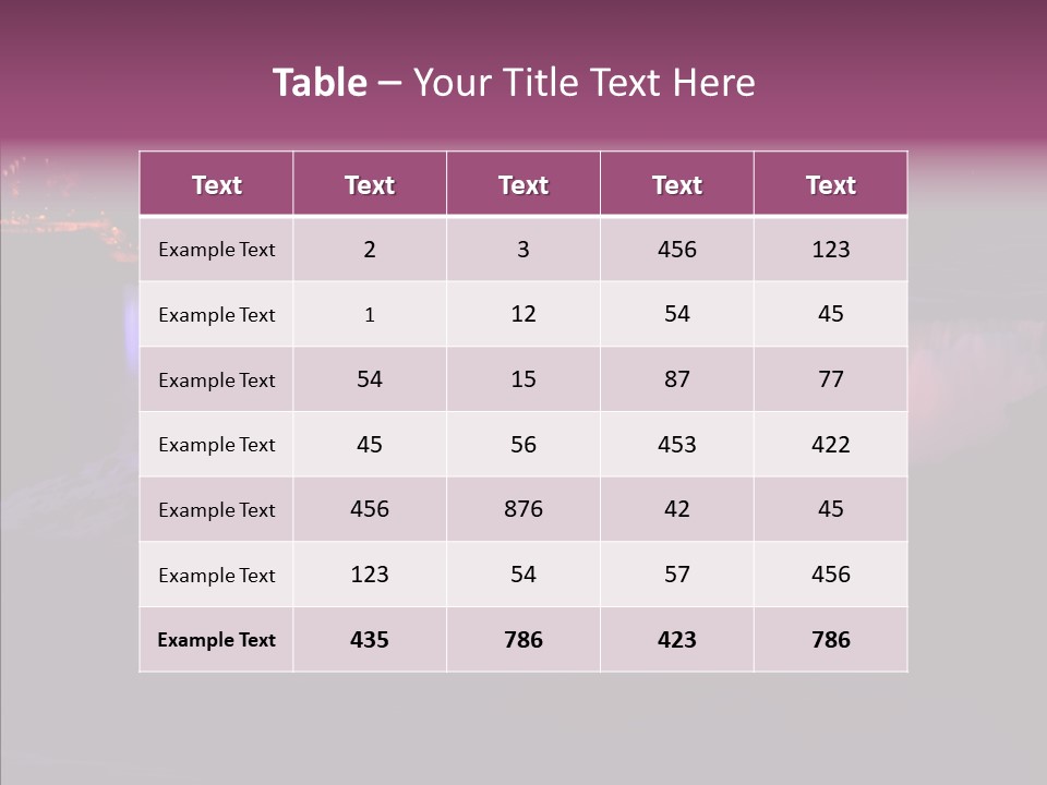 Niagara Wonder Landscape PowerPoint Template