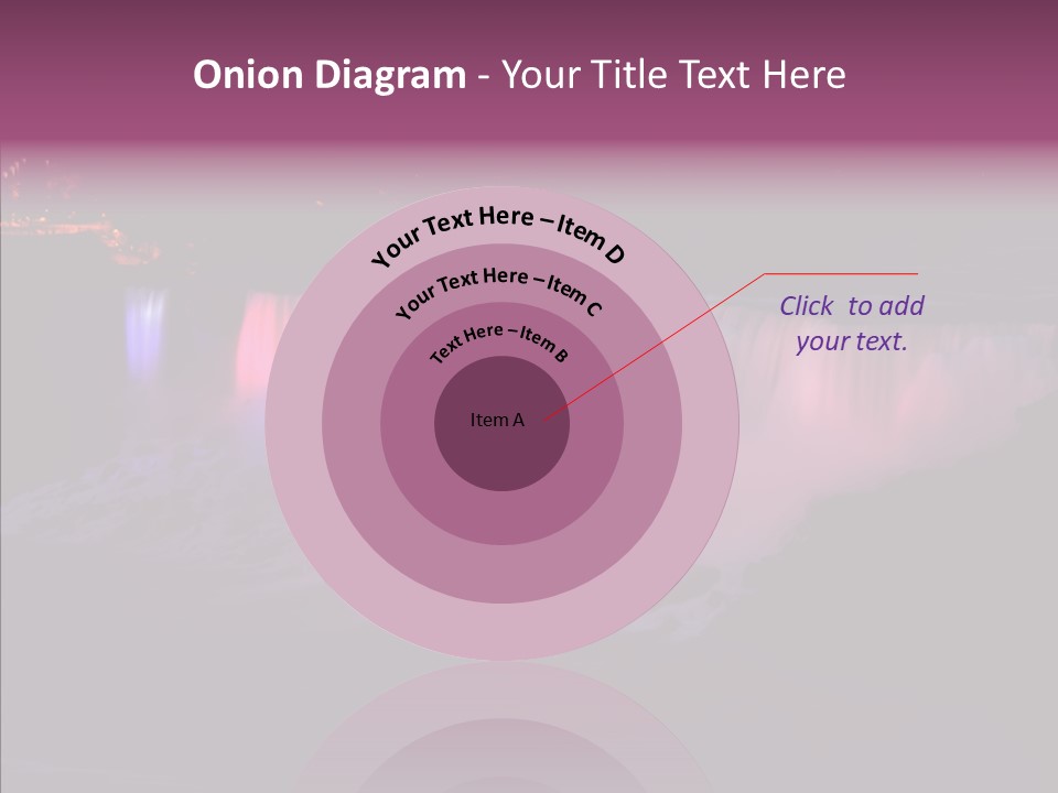 Niagara Wonder Landscape PowerPoint Template