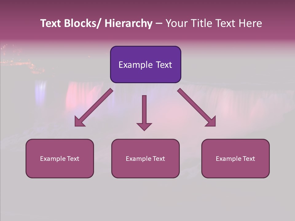 Niagara Wonder Landscape PowerPoint Template