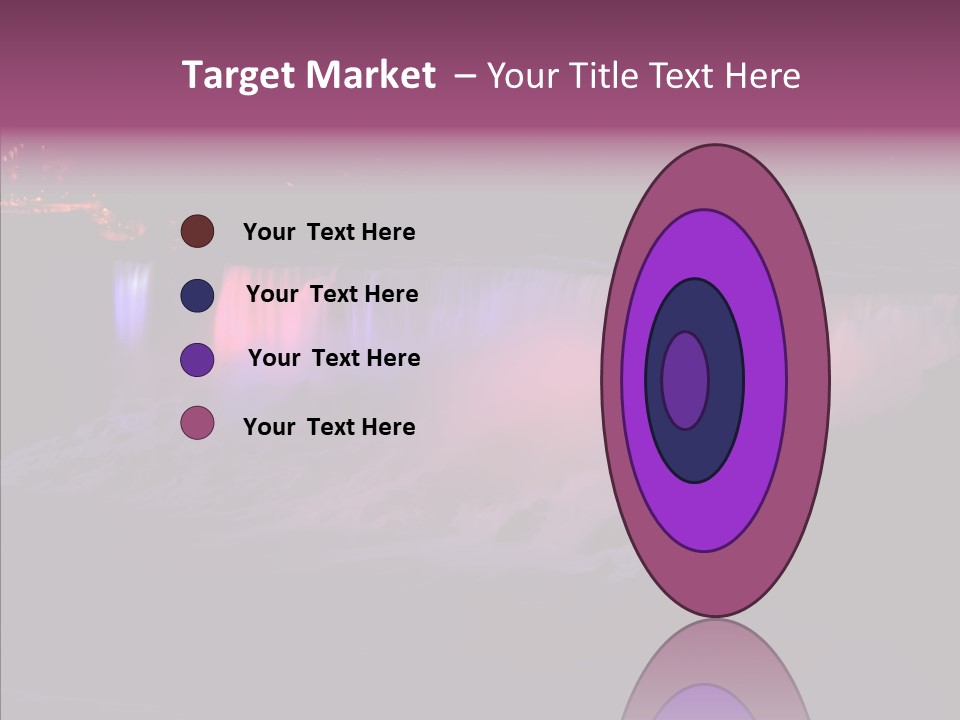 Niagara Wonder Landscape PowerPoint Template