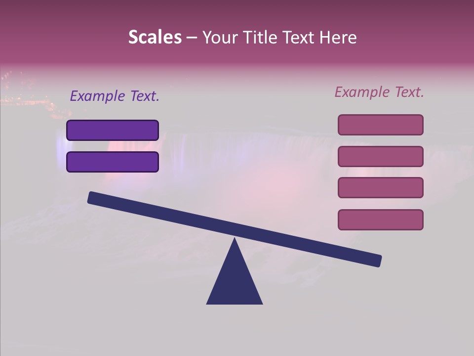 Niagara Wonder Landscape PowerPoint Template
