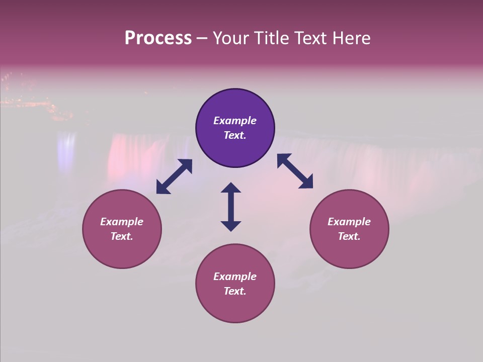 Niagara Wonder Landscape PowerPoint Template