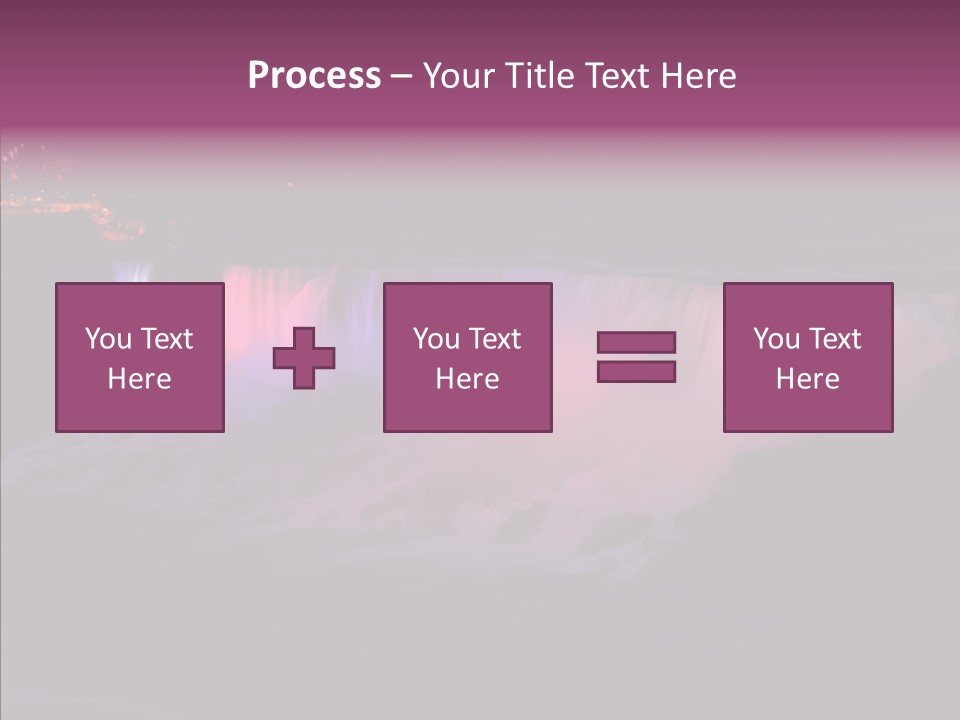 Niagara Wonder Landscape PowerPoint Template