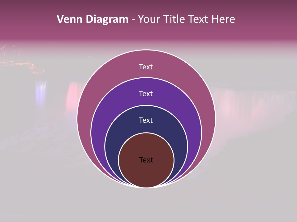 Niagara Wonder Landscape PowerPoint Template