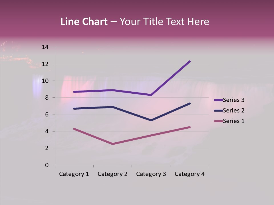 Niagara Wonder Landscape PowerPoint Template