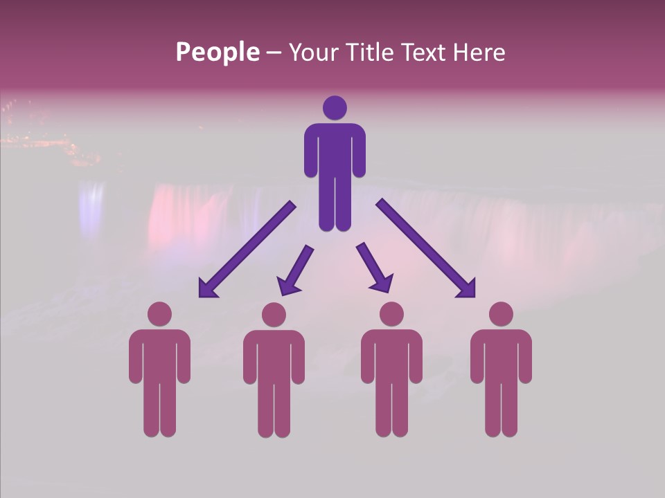 Niagara Wonder Landscape PowerPoint Template