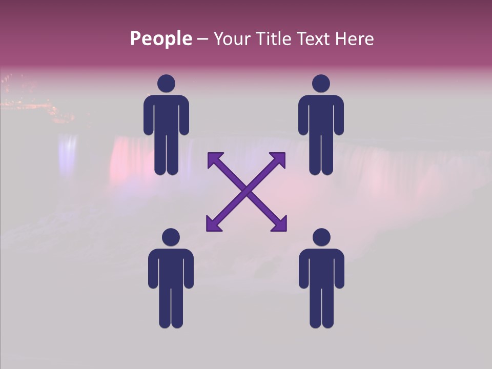 Niagara Wonder Landscape PowerPoint Template