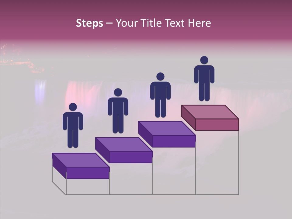 Niagara Wonder Landscape PowerPoint Template