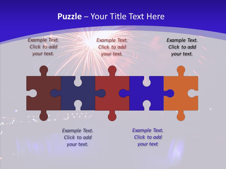 Blue World Niagara PowerPoint Template