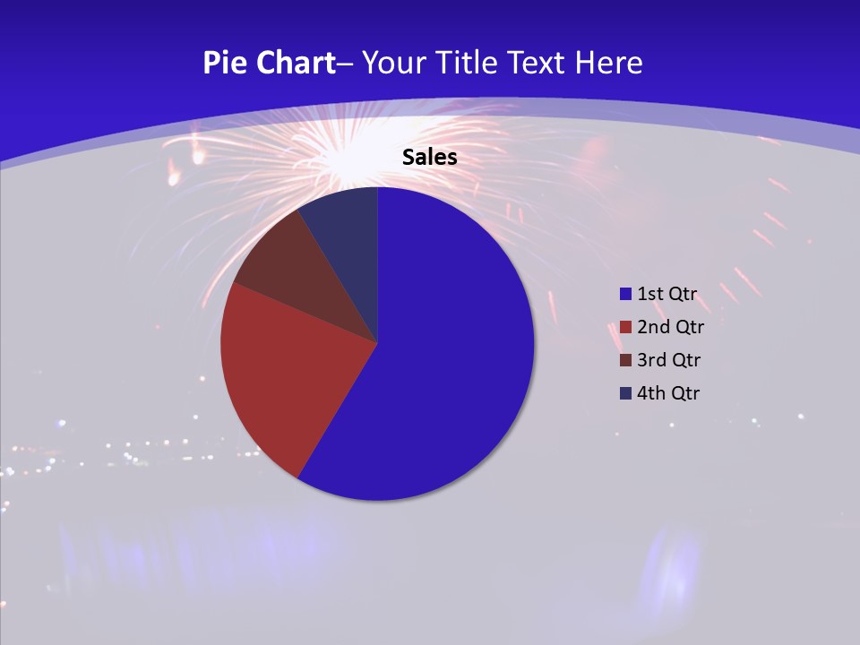 Blue World Niagara PowerPoint Template