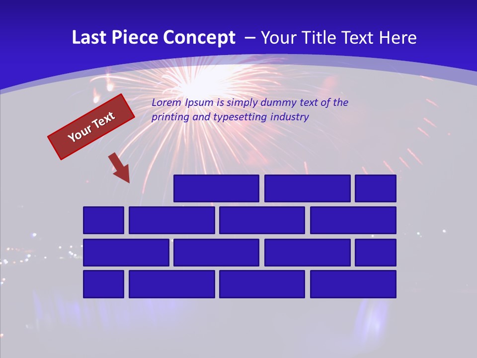 Blue World Niagara PowerPoint Template