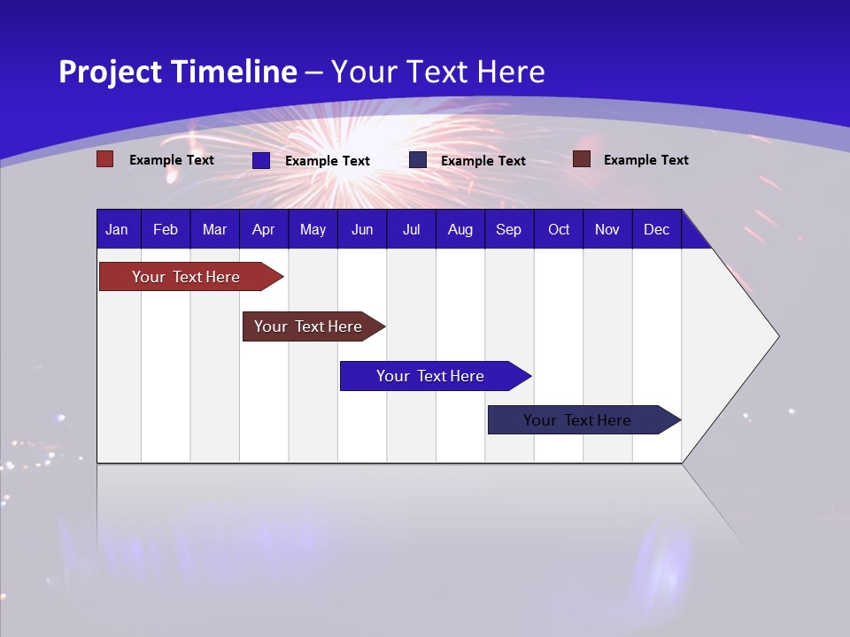 Blue World Niagara PowerPoint Template