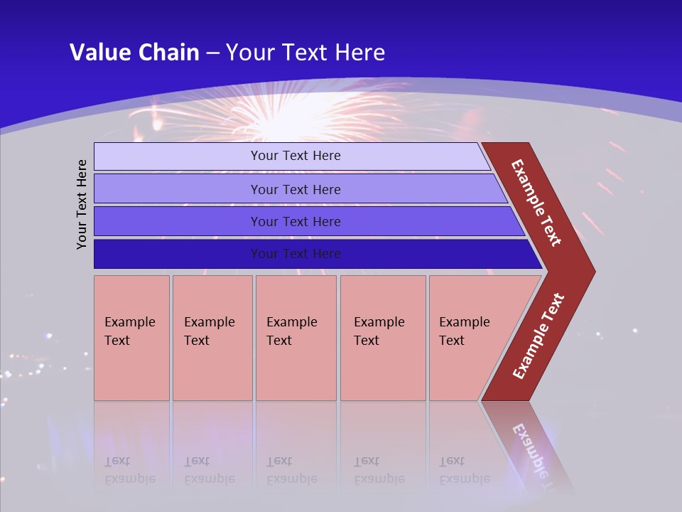 Blue World Niagara PowerPoint Template