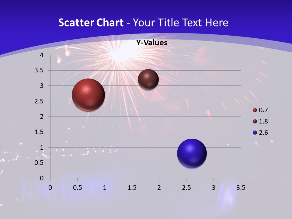 Blue World Niagara PowerPoint Template