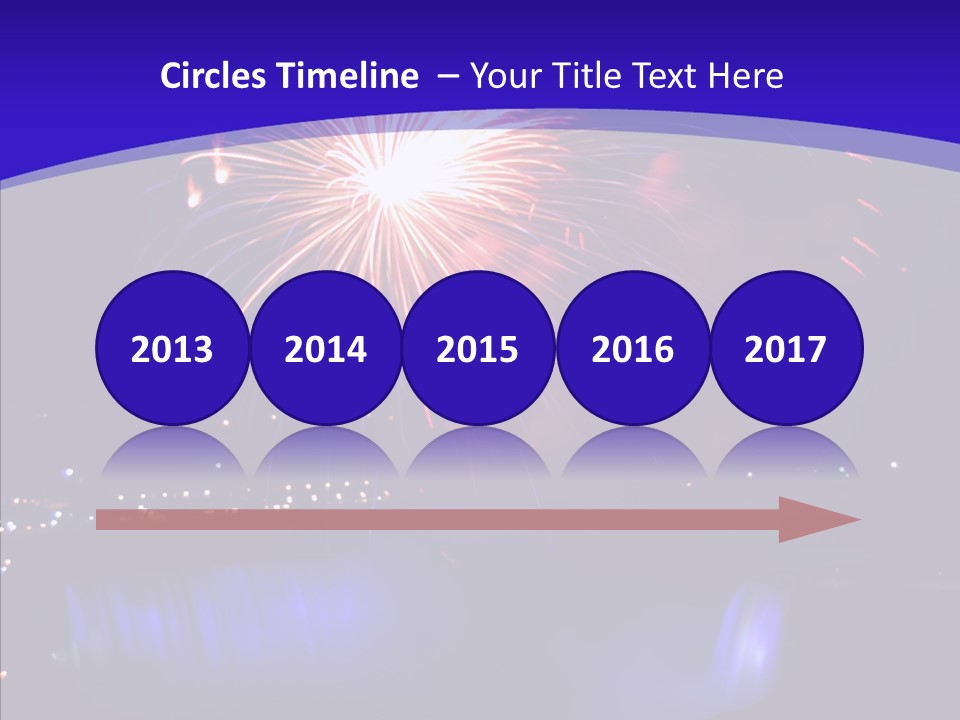 Blue World Niagara PowerPoint Template