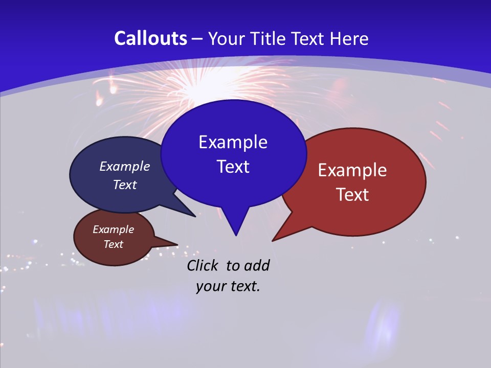 Blue World Niagara PowerPoint Template