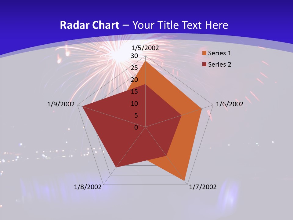 Blue World Niagara PowerPoint Template