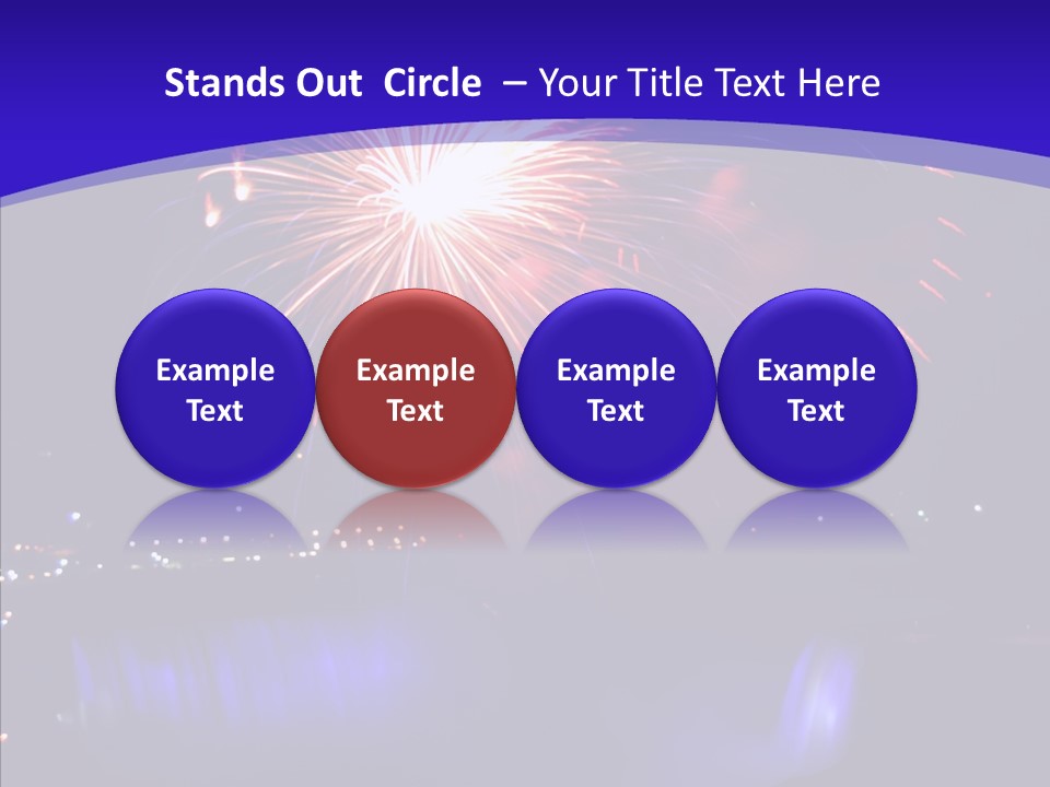 Blue World Niagara PowerPoint Template