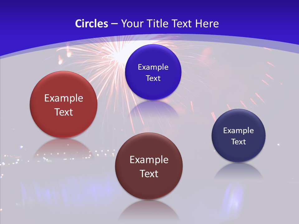 Blue World Niagara PowerPoint Template