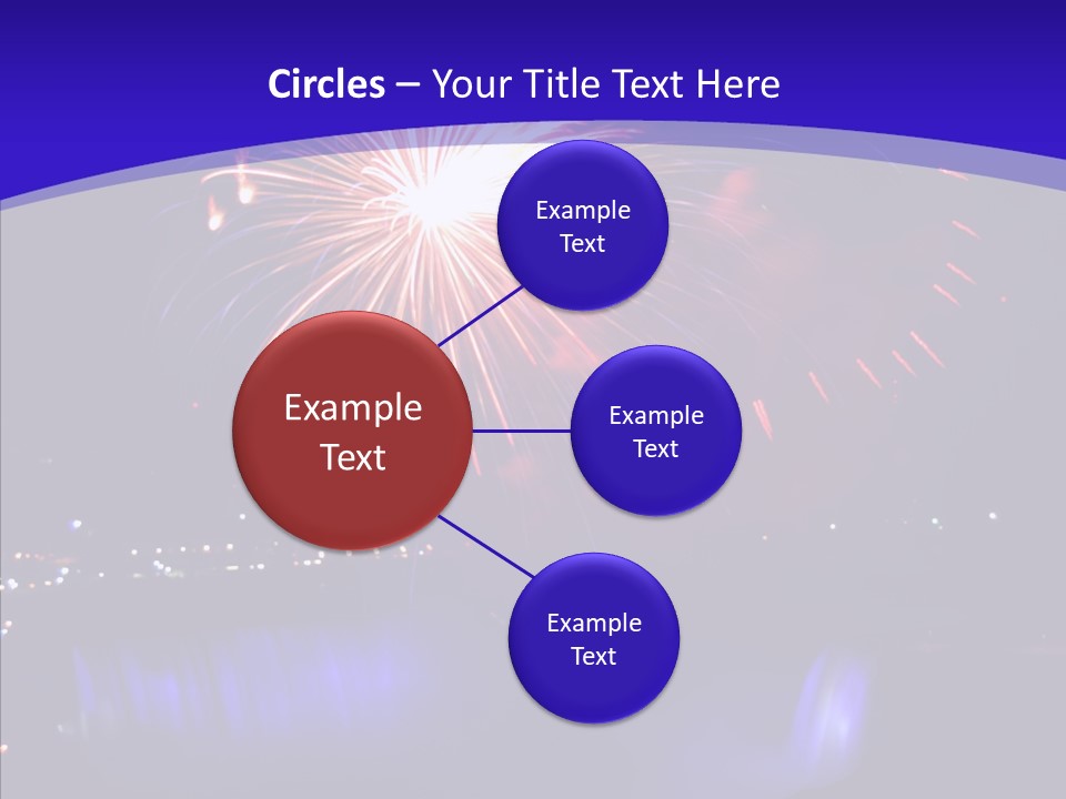 Blue World Niagara PowerPoint Template