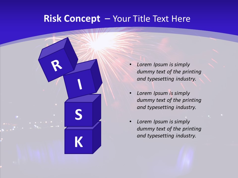 Blue World Niagara PowerPoint Template