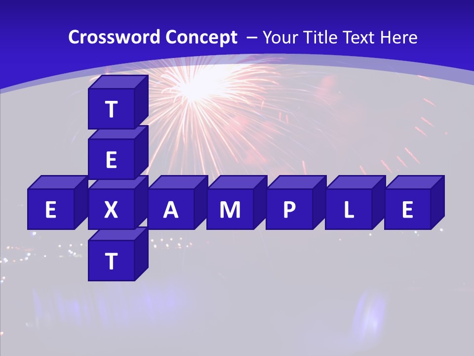 Blue World Niagara PowerPoint Template