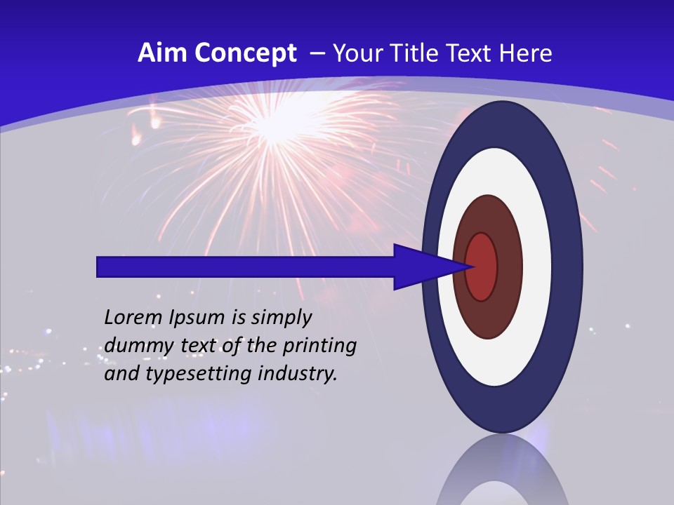 Blue World Niagara PowerPoint Template