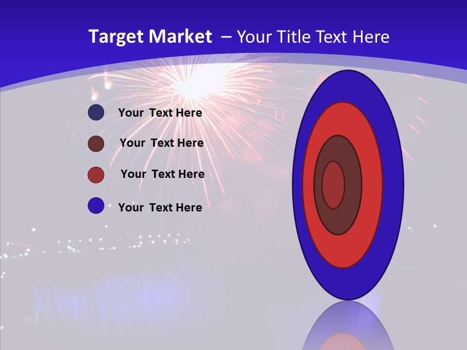 Blue World Niagara PowerPoint Template