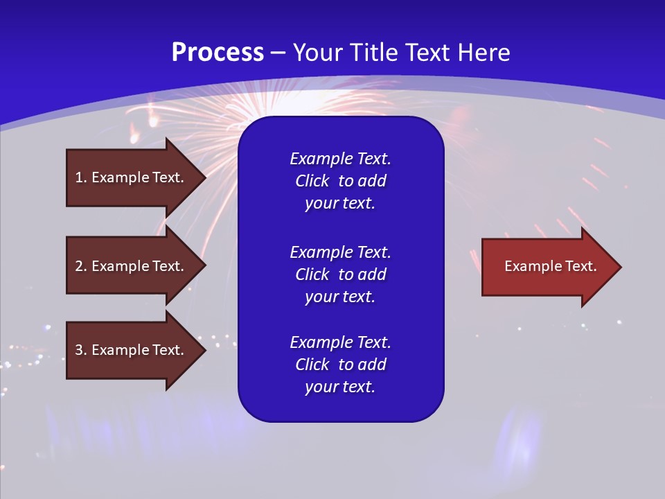 Blue World Niagara PowerPoint Template