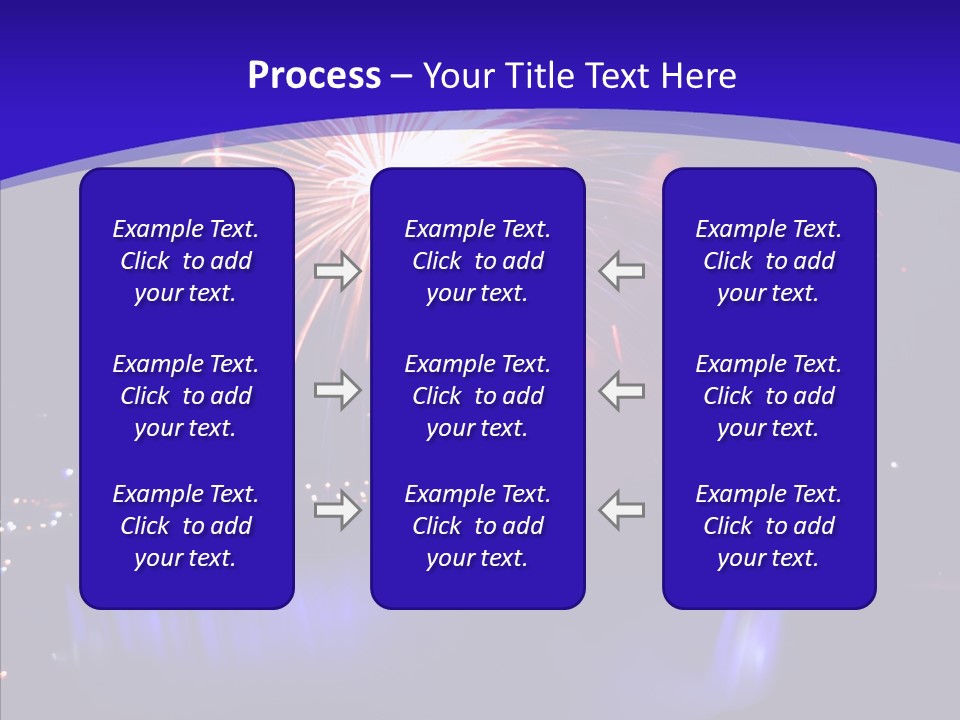 Blue World Niagara PowerPoint Template