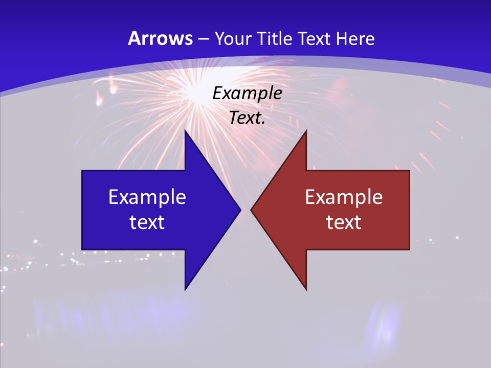 Blue World Niagara PowerPoint Template