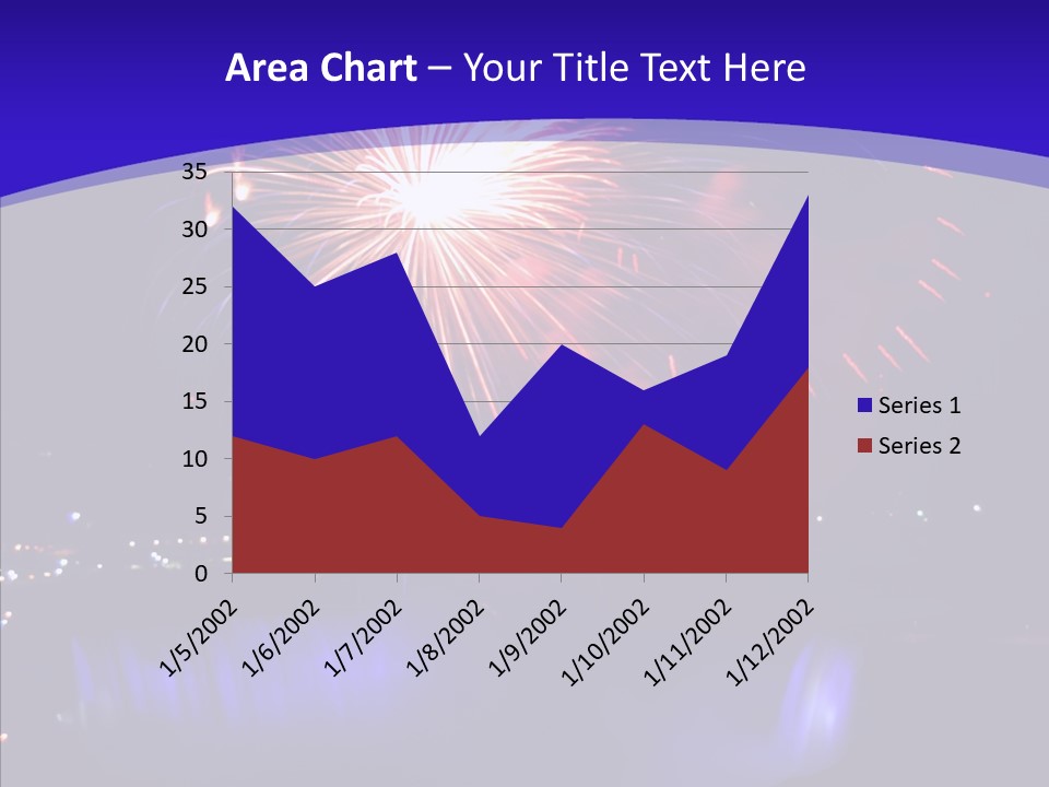 Blue World Niagara PowerPoint Template