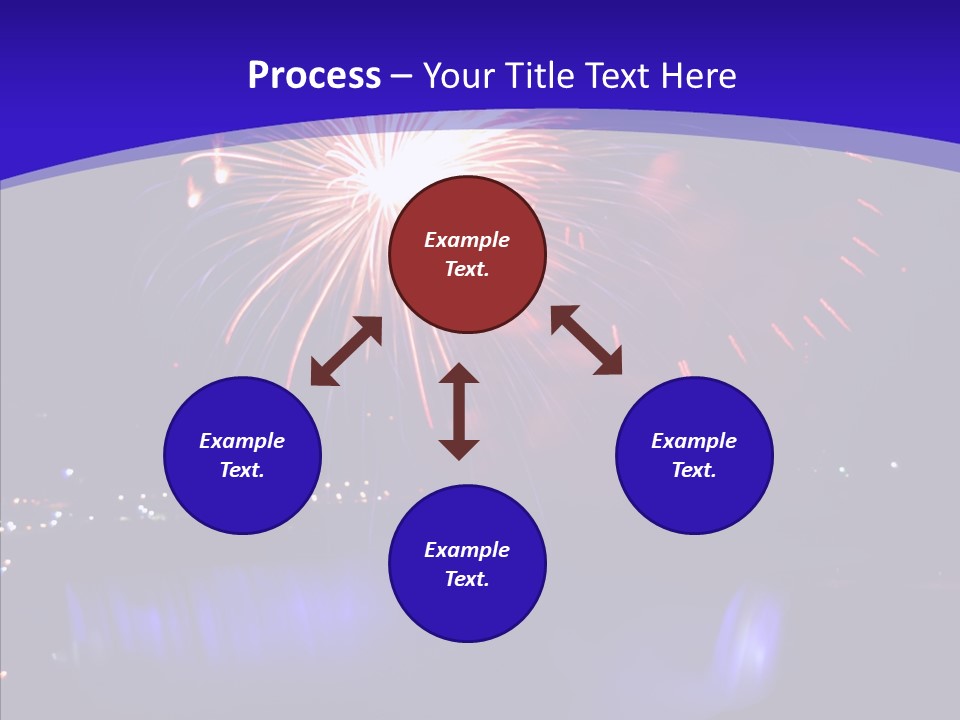 Blue World Niagara PowerPoint Template