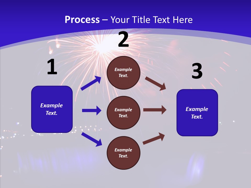 Blue World Niagara PowerPoint Template