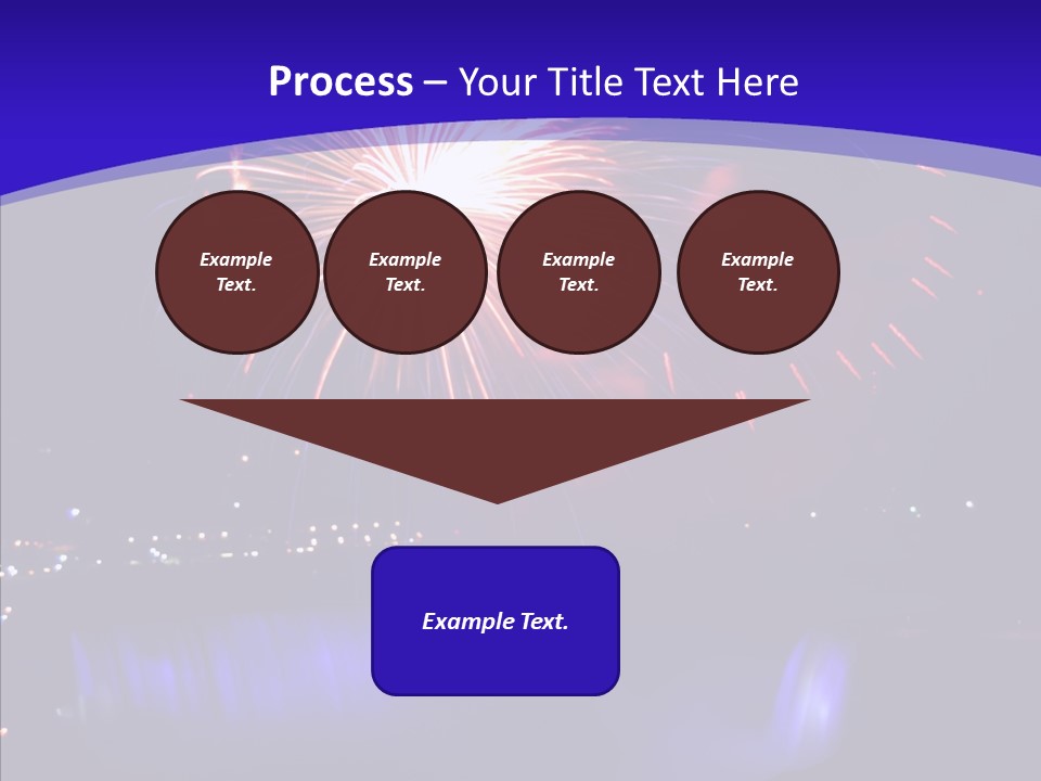 Blue World Niagara PowerPoint Template