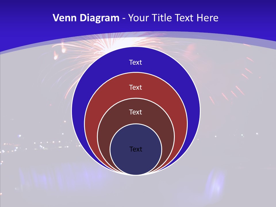 Blue World Niagara PowerPoint Template