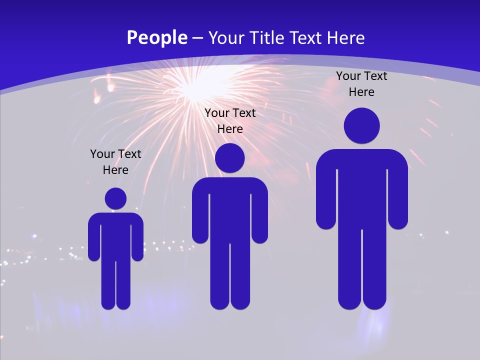 Blue World Niagara PowerPoint Template