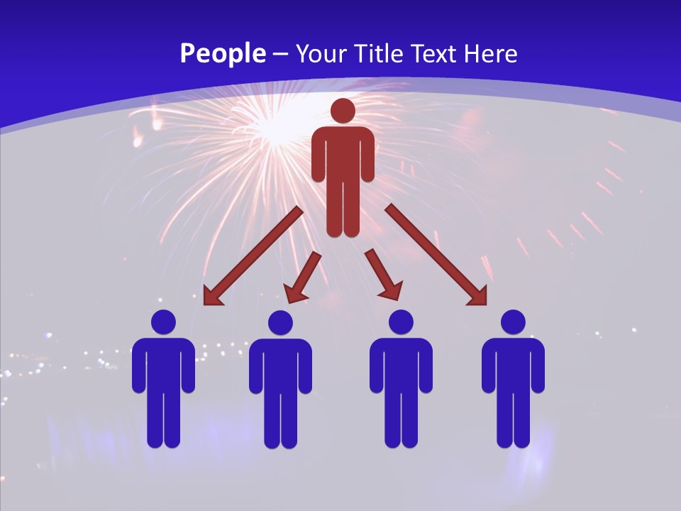 Blue World Niagara PowerPoint Template