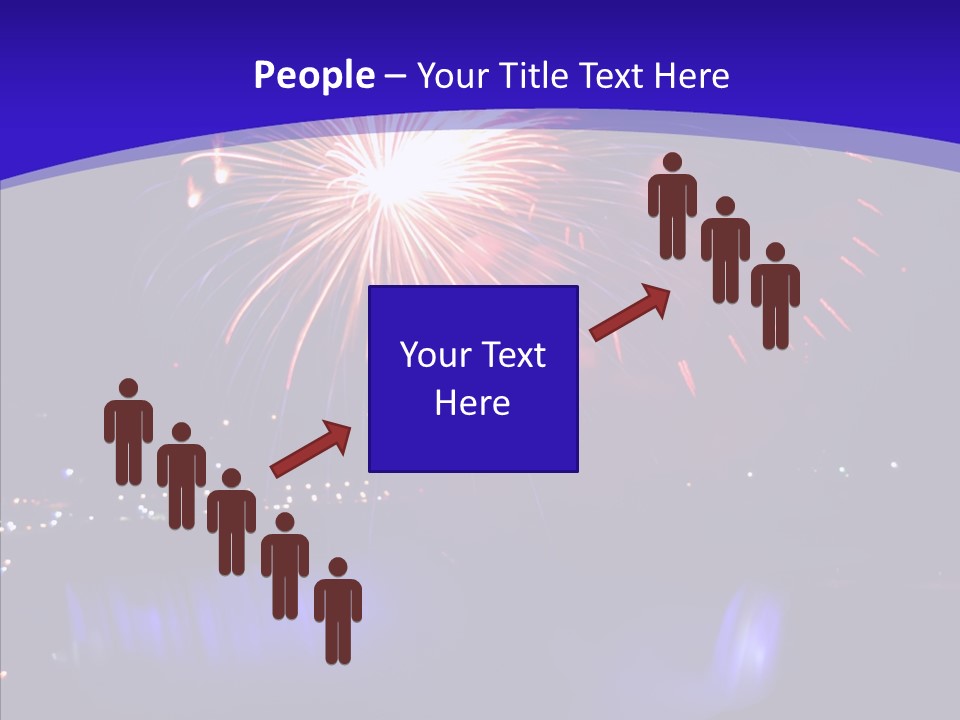 Blue World Niagara PowerPoint Template