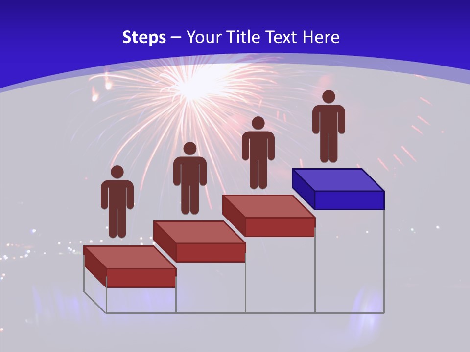 Blue World Niagara PowerPoint Template