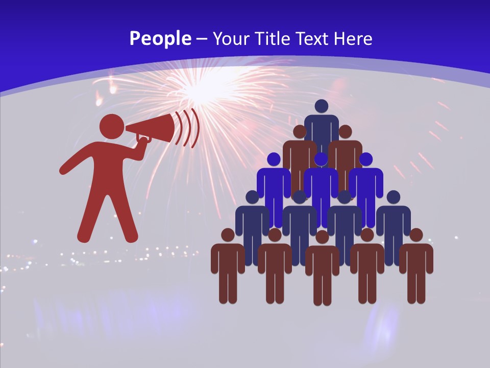 Blue World Niagara PowerPoint Template