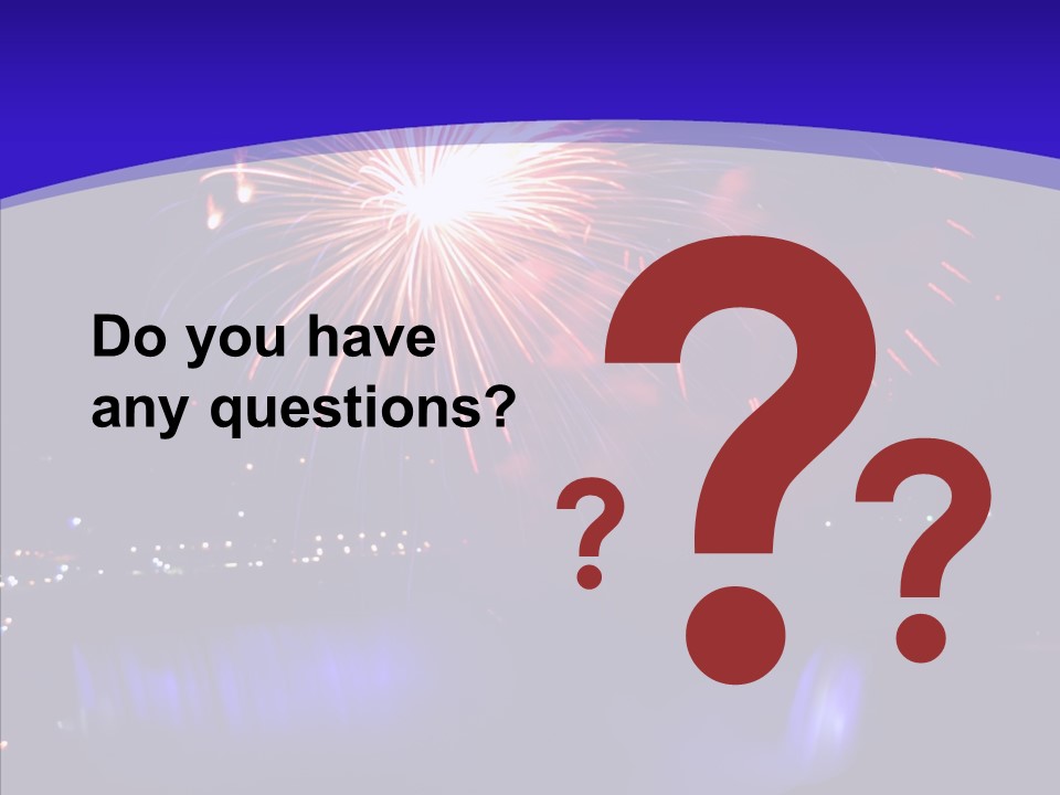 Blue World Niagara PowerPoint Template