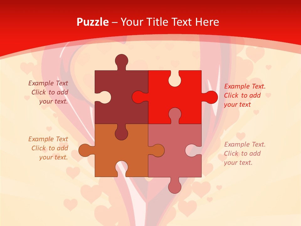 Card Modern Beauty PowerPoint Template